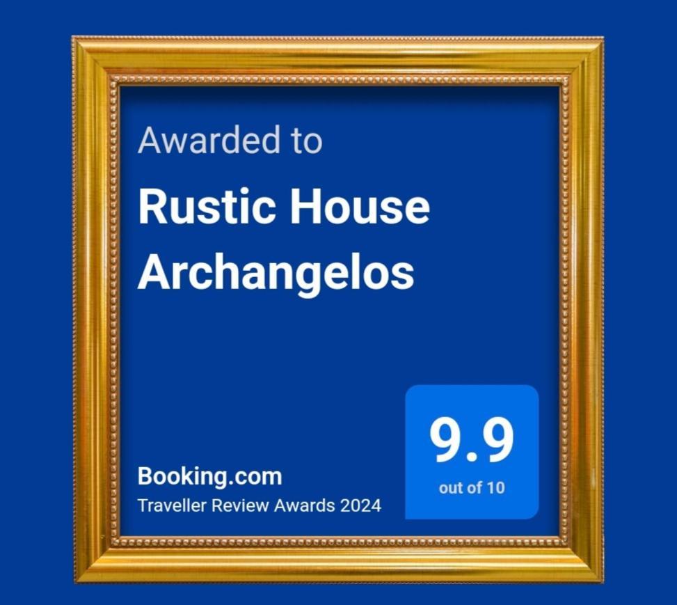 Rustic House Archangelos Archangelos  Exterior foto